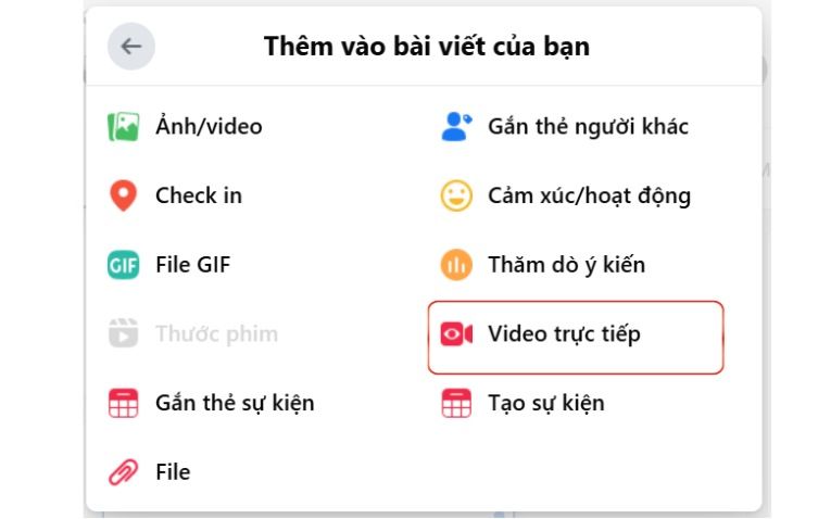 Cách livestream trên nhóm Facebook bằng máy tính 4